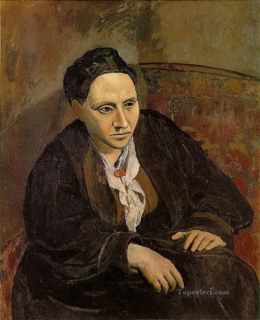 Retrato de Gertrude Stein 1906 Pablo Picasso Pinturas al óleo
